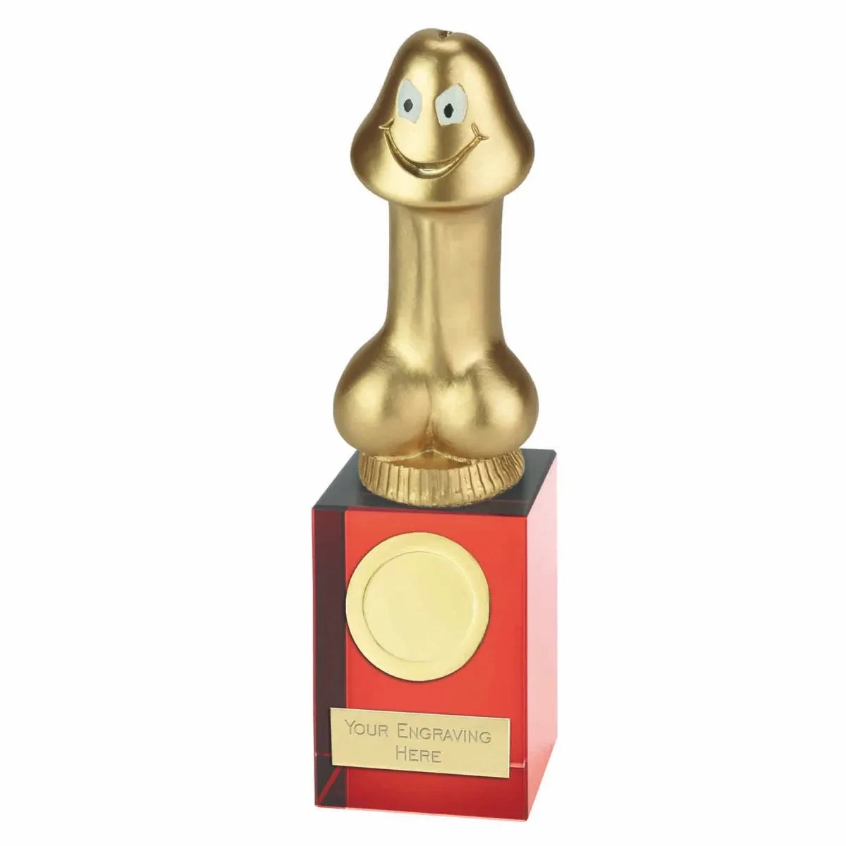 Orb Award on a Red Crystal Merit Base