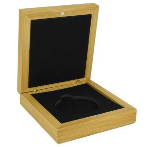 Bamboo Medal Case for 50mm Medal