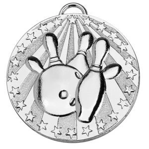 Target Ten Pin Bowling Medal 50mm (2