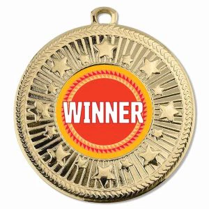 VF Star Winner Rosette Medal 50mm
