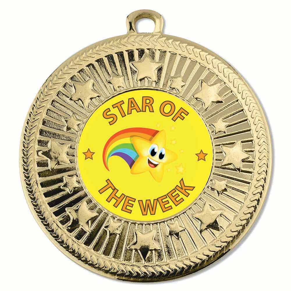 VF Star Employee / School Star of The Week Medal 50mm