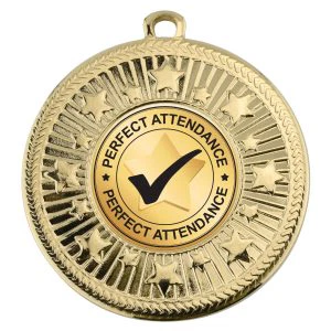 VF Star School Attendance Medal 50mm (2