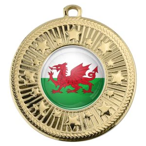 VF Star Country Wales Medal 50mm (2