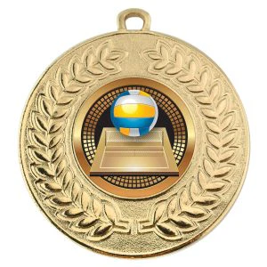 VF Contour Volleyball Generic Medal 50mm