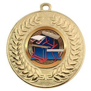 VF Contour Gymnastics Equipment Medal 50mm