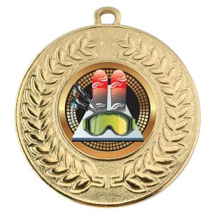 VF Contour Skiing Generic Medal 50mm