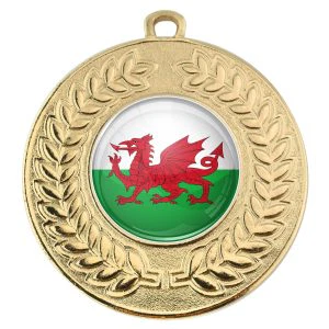 VF Contour Country Wales Medal 50mm