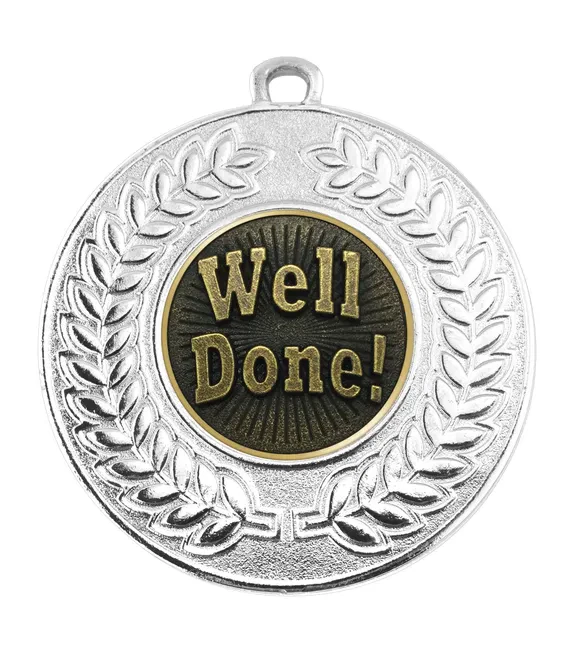 VF Contour Well Done Muted Medal 50mm - Image 3