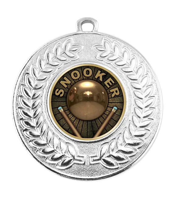 VF Contour Snooker Cue & Ball Medal 50mm - Image 3