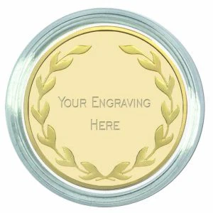 Clear Round Medal Case 50mm