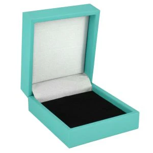 Medium Teal Satin Medal Box