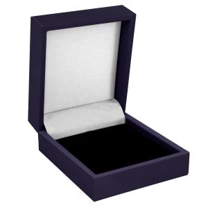 Medium Dark Blue Satin Medal Box