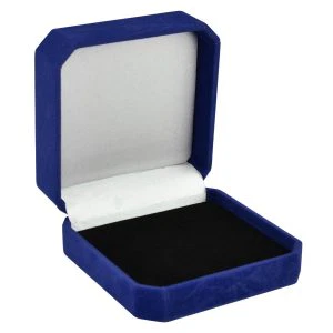Blue Velvet Medal Box