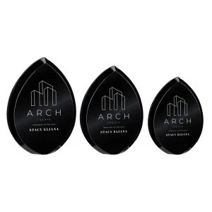 Supremacy Crystal Award Carbon Black