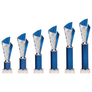 Flash Plastic Trophy Blue