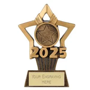 2025 Mini Star Plus Trophy 10cm (4