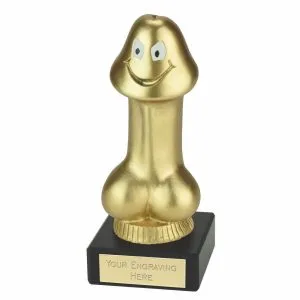 Orb Knobby Award on a Marble Base 13cm (5 1/8