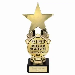 2025 Retired Classic Award Star 17cm (6 3/4