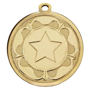 Tudor Rose Galaxy Medal 45mm (1 1/2