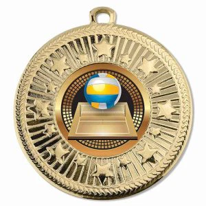 VF Star Volleyball Generic Medal 50mm
