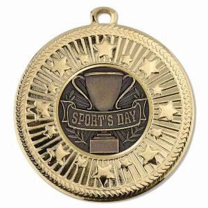 VF Star School Sports Day Classic Medal 50mm