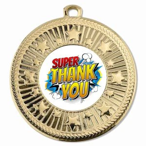 VF Star Thank-you Super Hero Medal 50mm