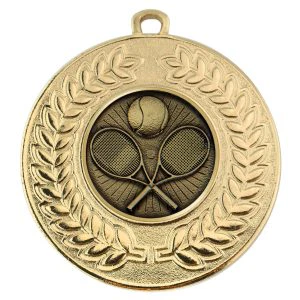 VF Contour Tennis Racquets & Ball Medal 50mm