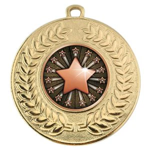 VF Contour Star Bronze Medal 50mm