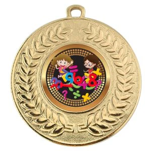 VF Contour School Maths Medal 50mm