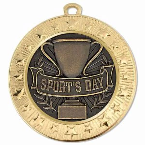 Starburst School Sports Day Classic Medal 70mm