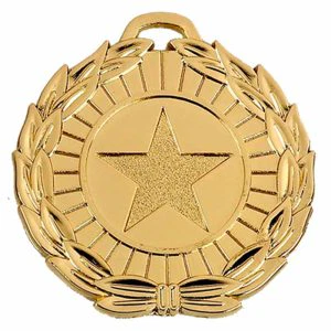 Mega Star Laurel Medal 70mm (2 3/4