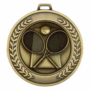 Prestige Heavyweight Tennis Medal 70mm
