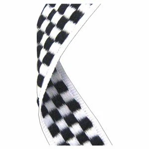 Chequered Flag Medal Ribbon 76cm (30